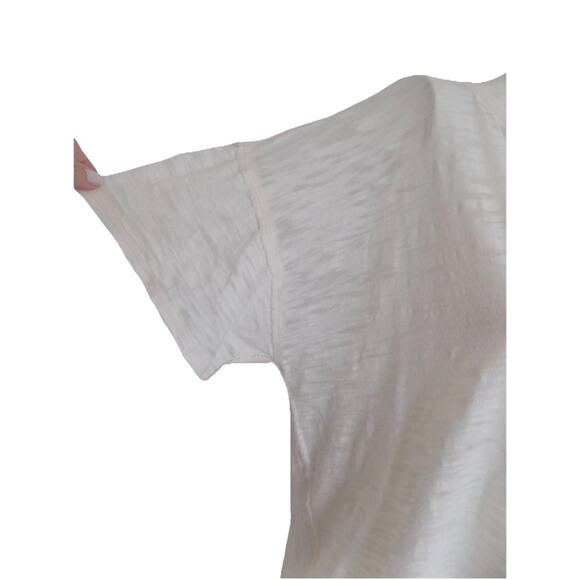 We The Free oversized tissue tee cream short sleeve size Medium - Picture 3 of 11